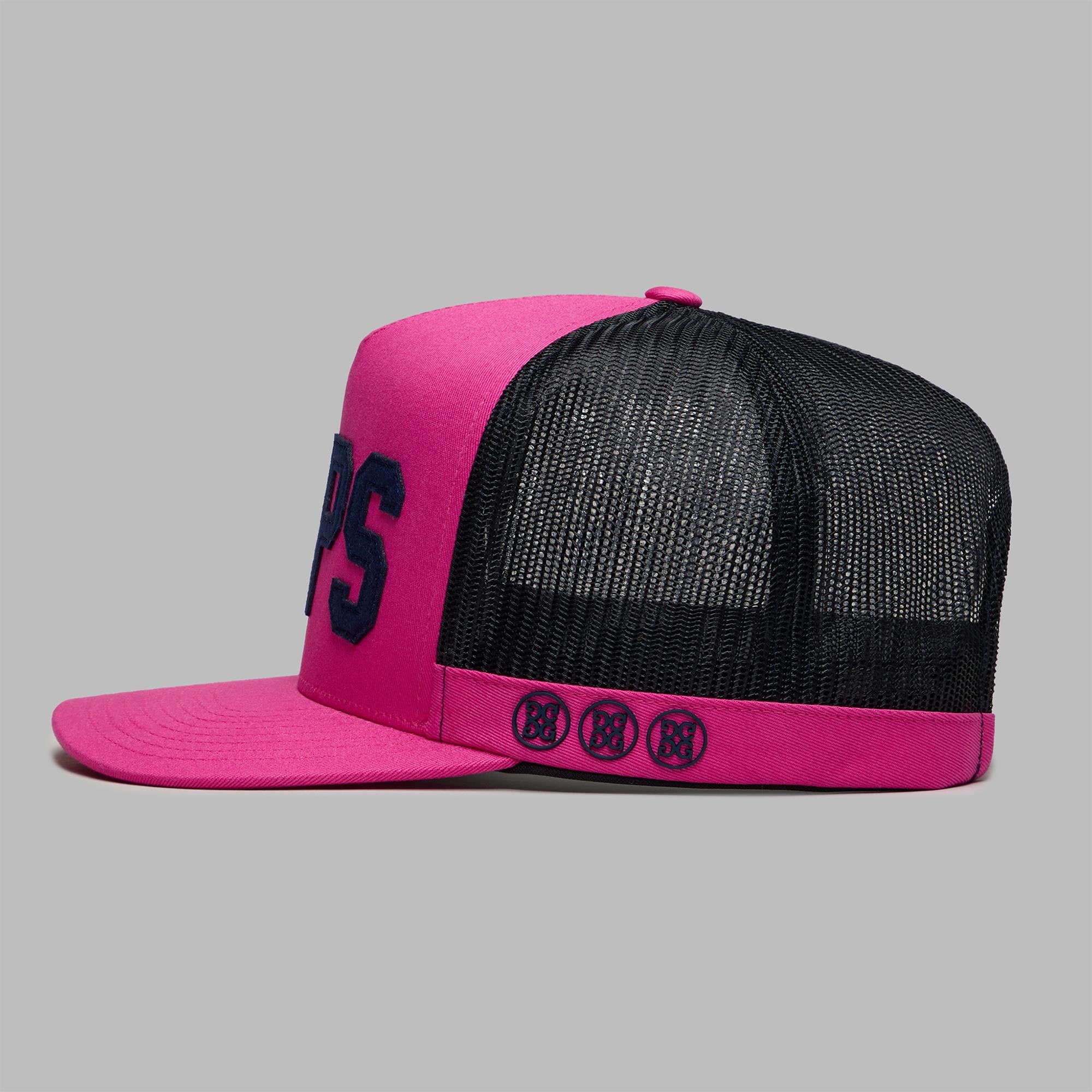 G/FORE Limited Release Pops Trucker Cap Knockout Pink/Twilight